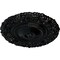 Ekena Millwork Marseille Ceiling Medallion (Fits Canopies up to 7 3/8"), Hand-Painted Black Pearl, 21"OD x 2"P CM21MABPS - alternate 2